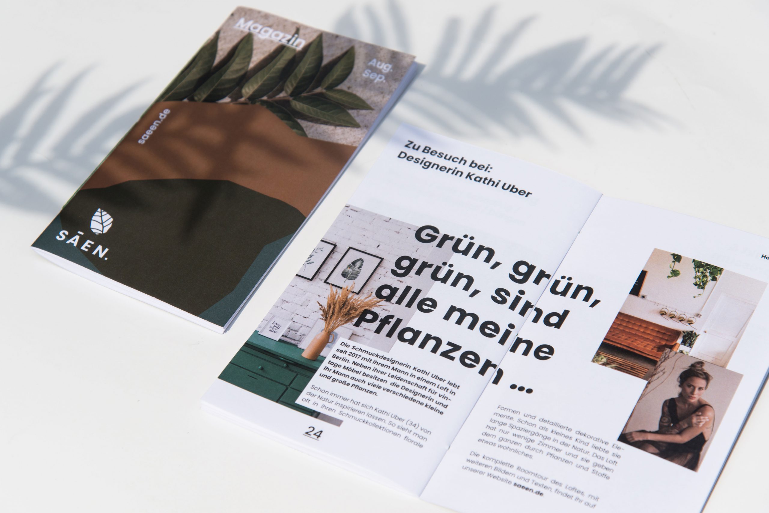 Franziska Stumm Portfolio Kommunikationsdesign Editorial Design Säen